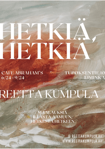 HETKIÄ HETKIÄ juliste